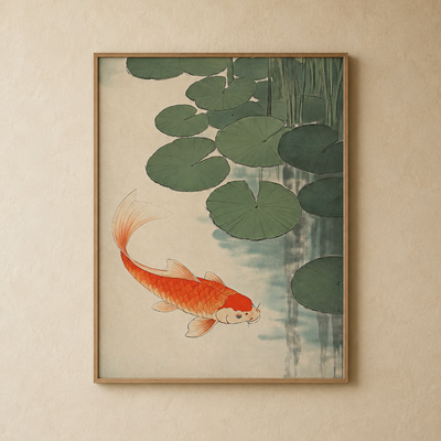 Mizu Koi Canvas Art