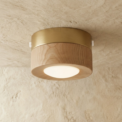 Walnix Wood Ceiling Light