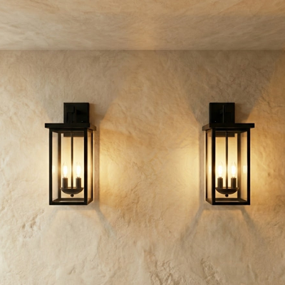 Noctra Lantern Wall Light