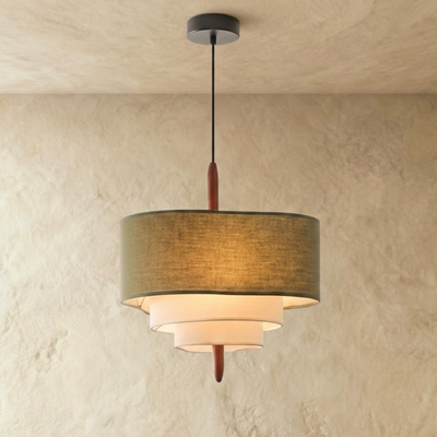 Kirei French Cloth Art Pendant Light