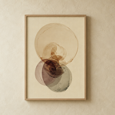 Ikigai Circle Art Print