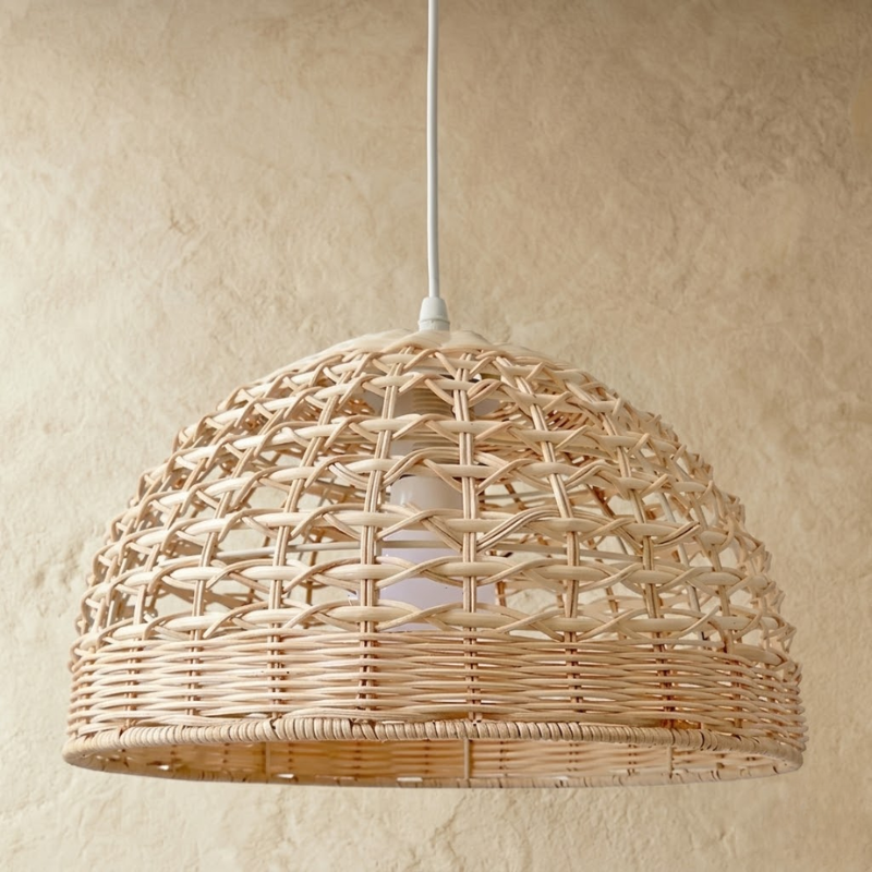 Ren Rattan Pendant Light