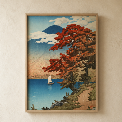 Chisato Lake Art Print