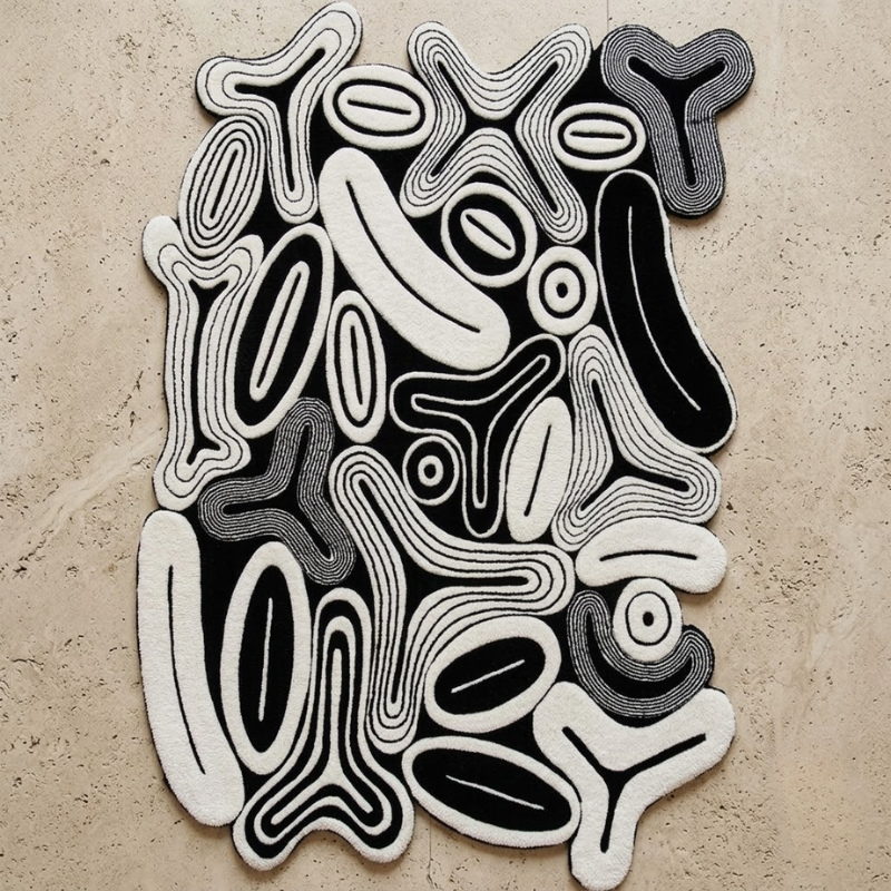 Tsuki Squiggle Rug