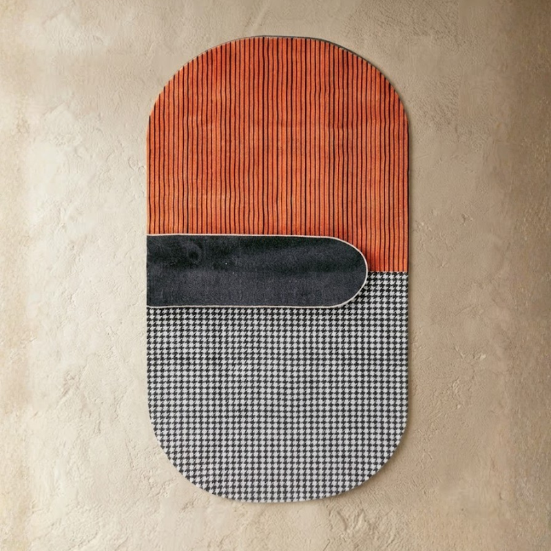 Haruto Oval Bedside Runner