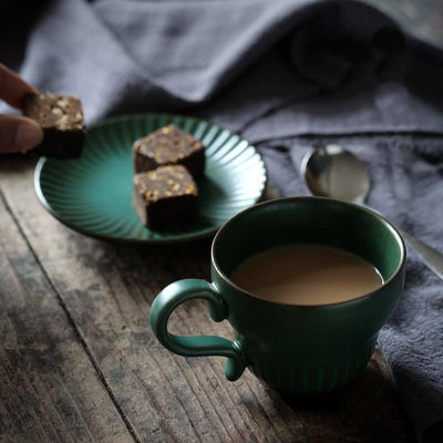 Hinata Gourd Coffee Cup & Saucer Set