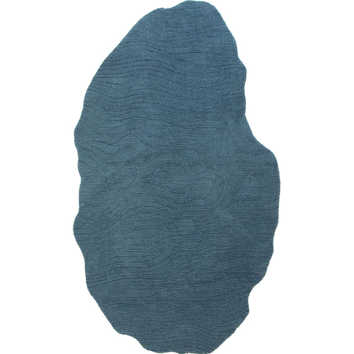 Kaoru Abstract Blue Rug