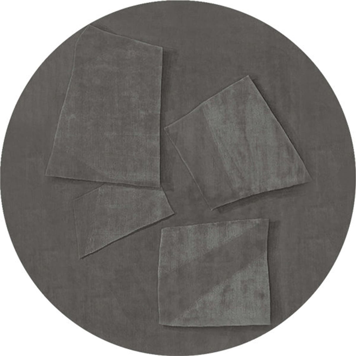 Haruto Abstract Round Rug