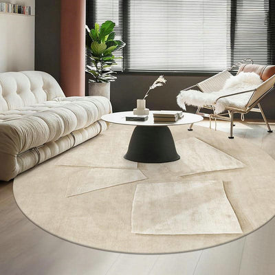 Haruto Abstract Round Rug
