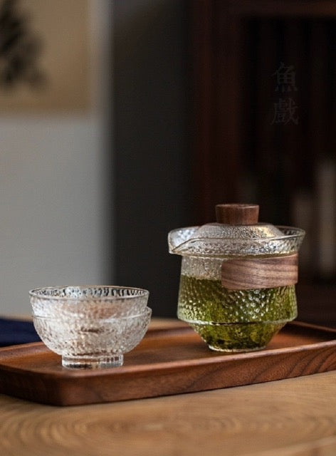 Nori Portable Glass Tea Set
