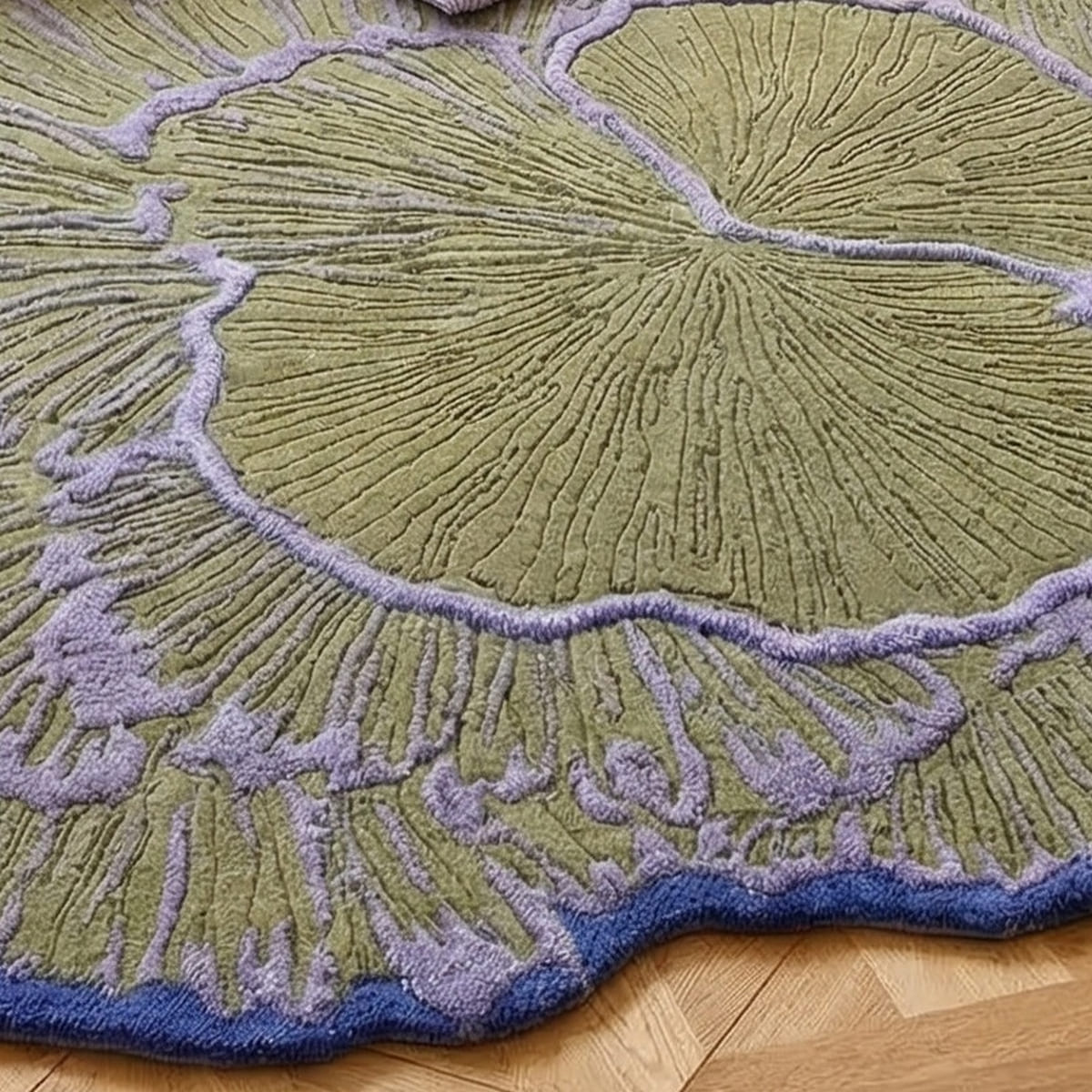 Kaishi Asymmetrical Rug