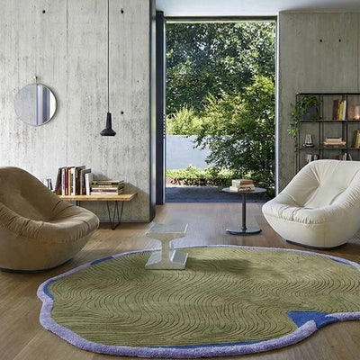 Kaishi Asymmetrical Rug