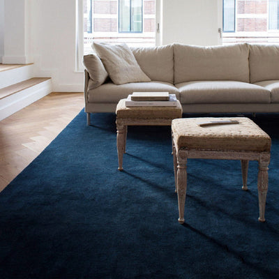 Kaito Prussian Blue Rug