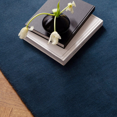Kaito Prussian Blue Rug