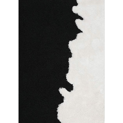 Riku Black and White Rug