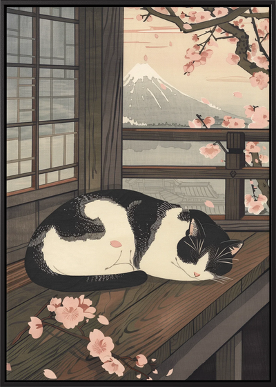 Neko Haru Canvas Art