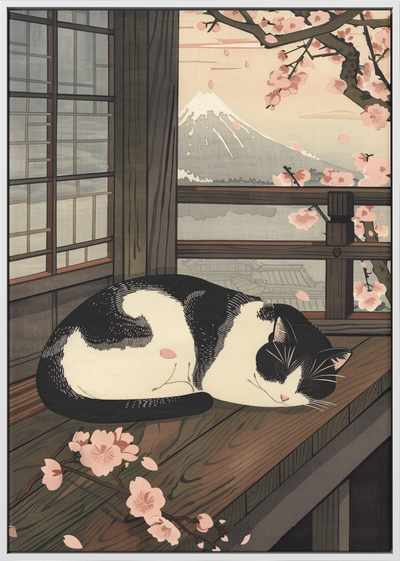 Neko Haru Canvas Art