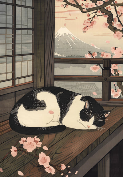 Neko Haru Canvas Art