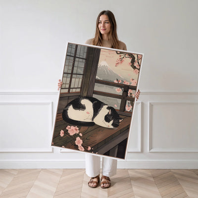 Neko Haru Canvas Art