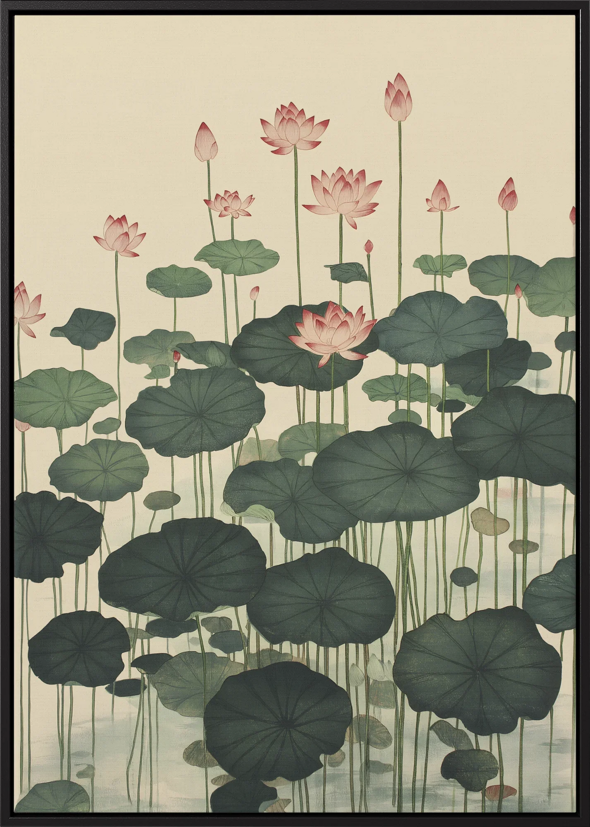 Lotus Forest - Canvas