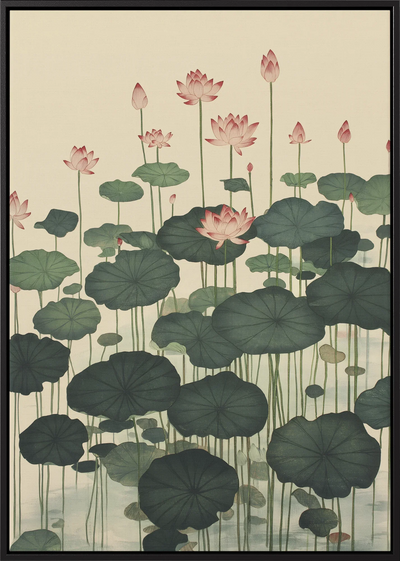 Lotus Forest - Canvas