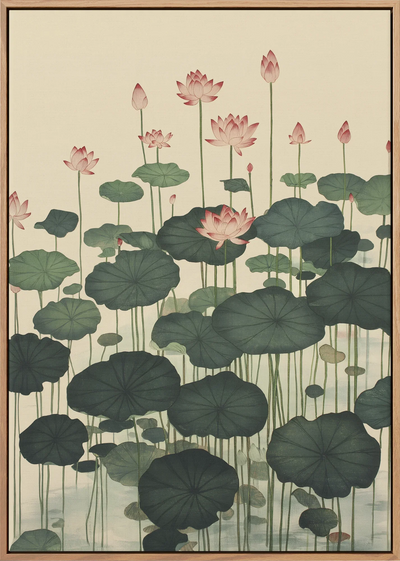 Lotus Forest - Canvas