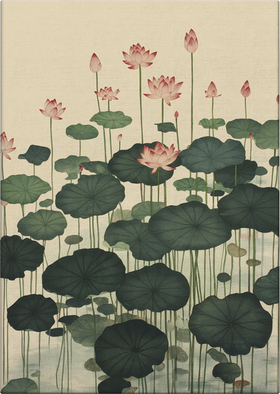 Lotus Forest - Canvas
