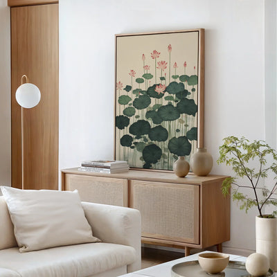 Lotus Forest - Canvas