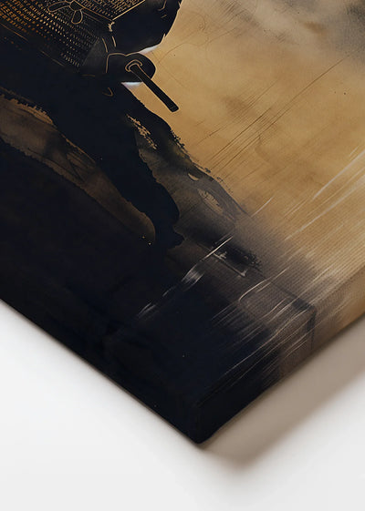 Akira Samurai Canvas Art