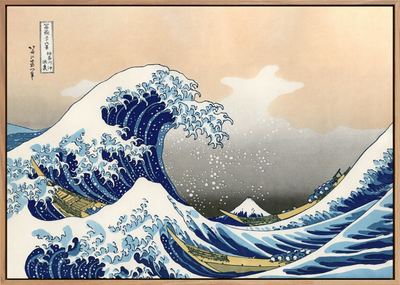 Kanagawa Wave Canvas Art