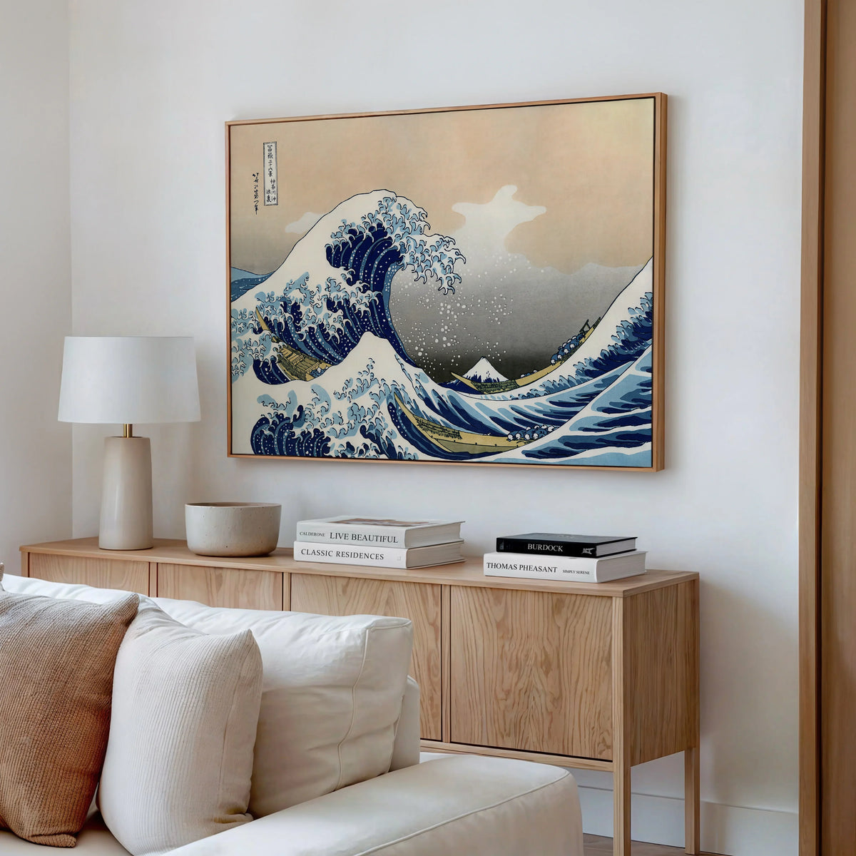 Kanagawa Wave Canvas Art