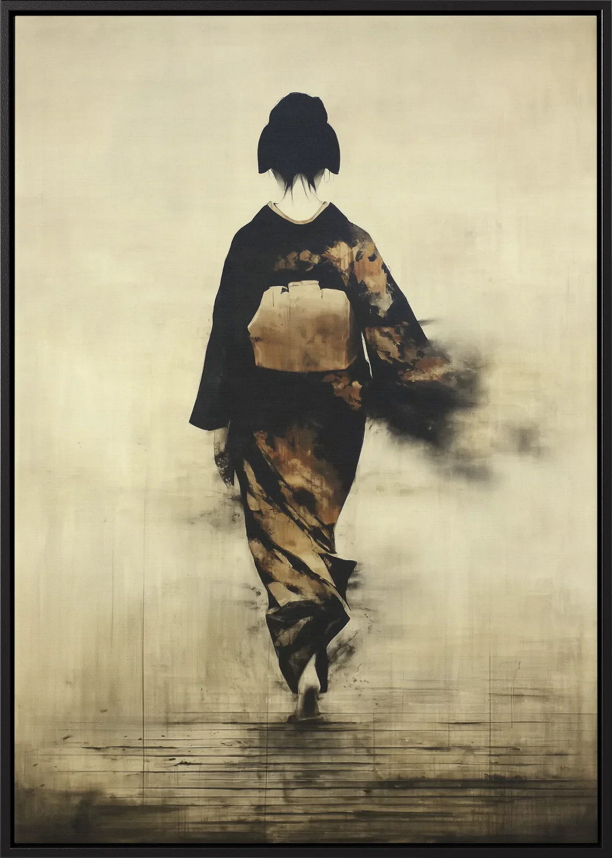 Hikari Kimono Canvas Art