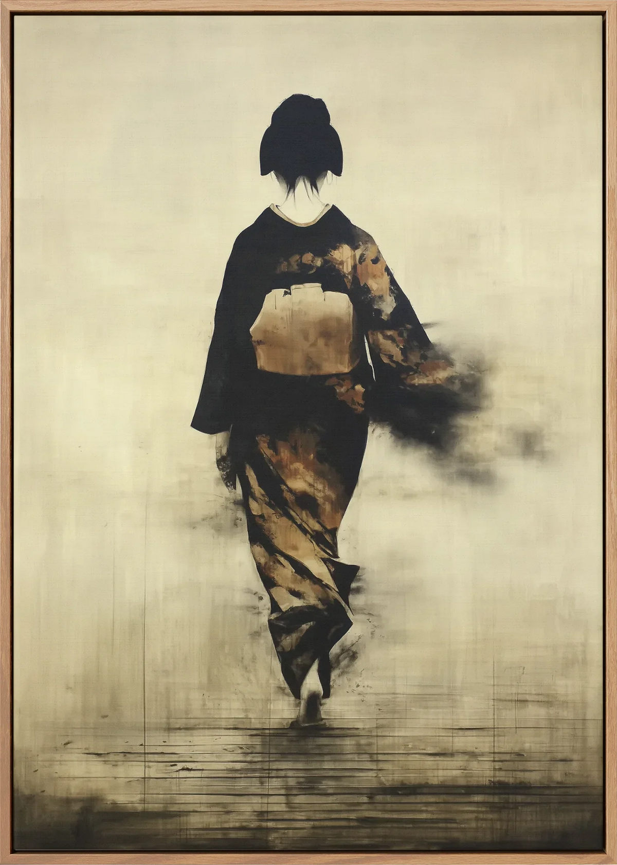 Hikari Kimono Canvas Art