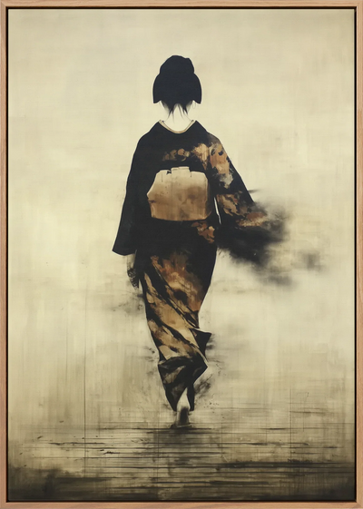 Hikari Kimono Canvas Art