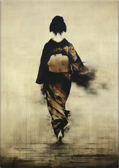 Hikari Kimono Canvas Art