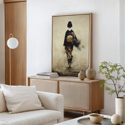 Hikari Kimono Canvas Art