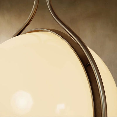 Sora Glass Pendant Light - Vintage Brass - Warm White (3000K) - 
