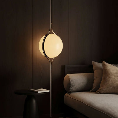 Sora Glass Pendant Light - Vintage Brass - Warm White (3000K) - 