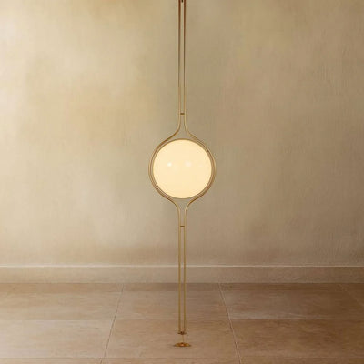 Sora Glass Pendant Light - Vintage Brass - Warm White (3000K) - 