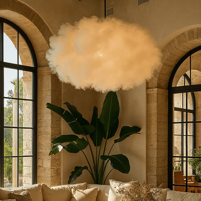 Kumo Pendant Light - Smooth - L39.4″(100cm) x H18.9"(48cm) - 