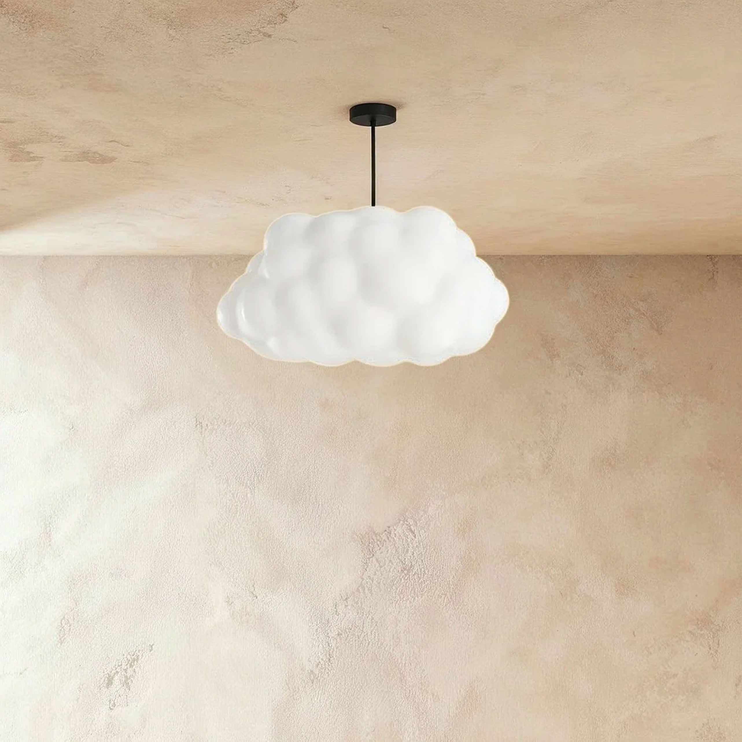 Kumo Pendant Light - Smooth - L39.4″(100cm) x H18.9"(48cm) - 
