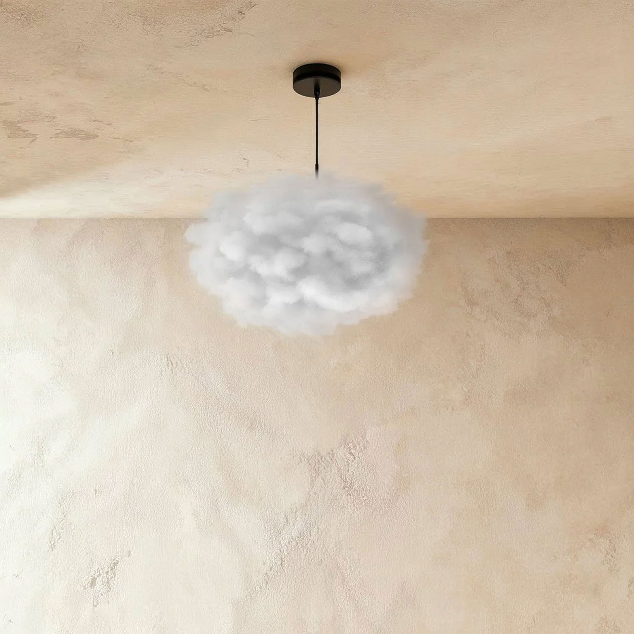 Kumo Pendant Light - Smooth - L39.4″(100cm) x H18.9"(48cm) - 