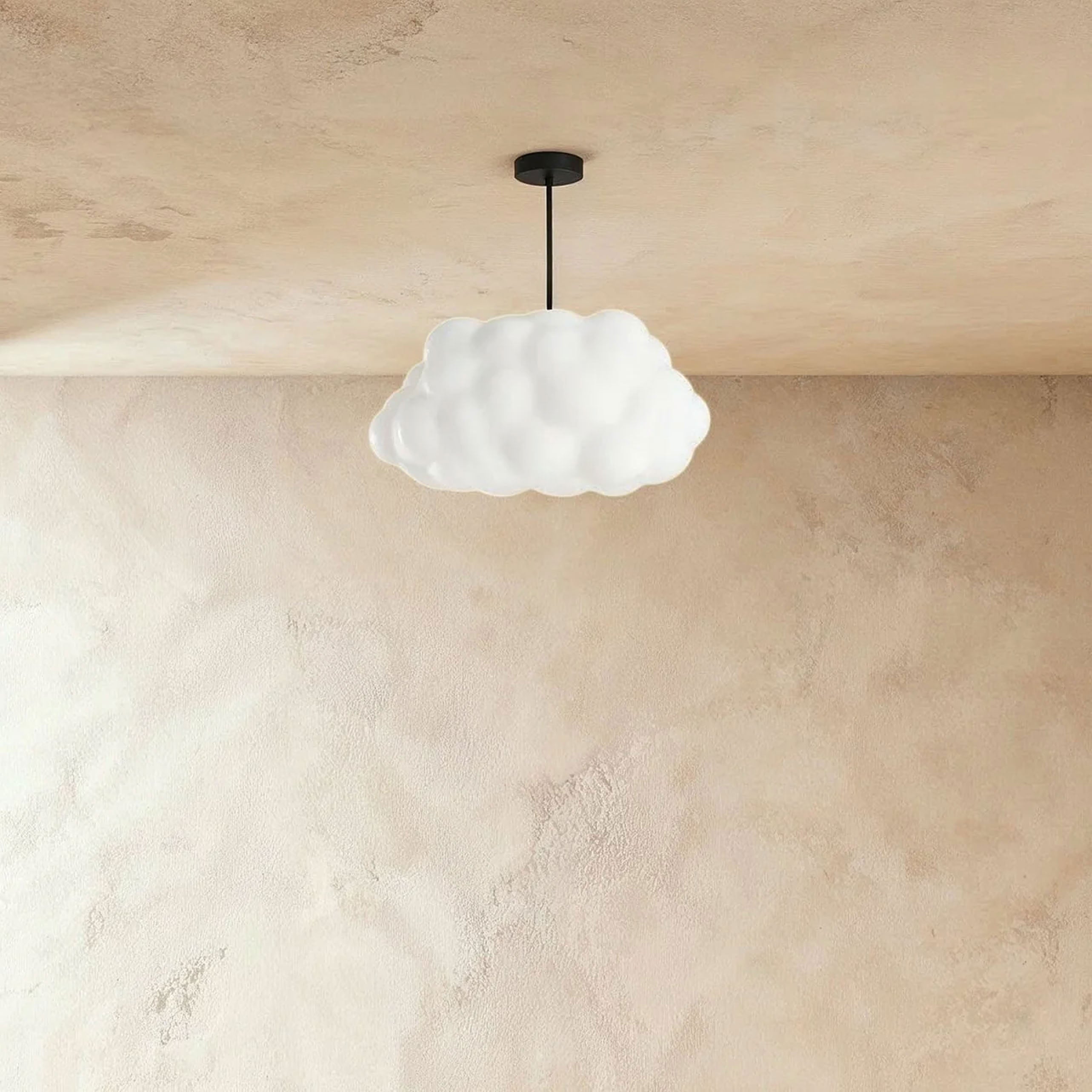 Kumo Pendant Light - Smooth - L39.4″(100cm) x H18.9"(48cm) - 