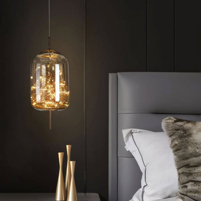 Hoshi Pendant Light - D - Smoky Gray: D7"(18cm) x H10.2"(26cm) - Cool White (6000K) - 