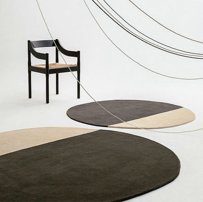 Tami Color Block Circular Rug