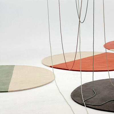 Tami Color Block Circular Rug