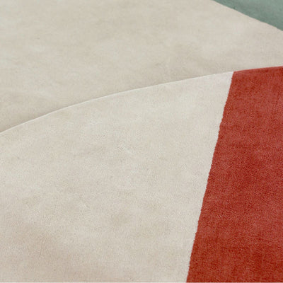 Tami Color Block Circular Rug