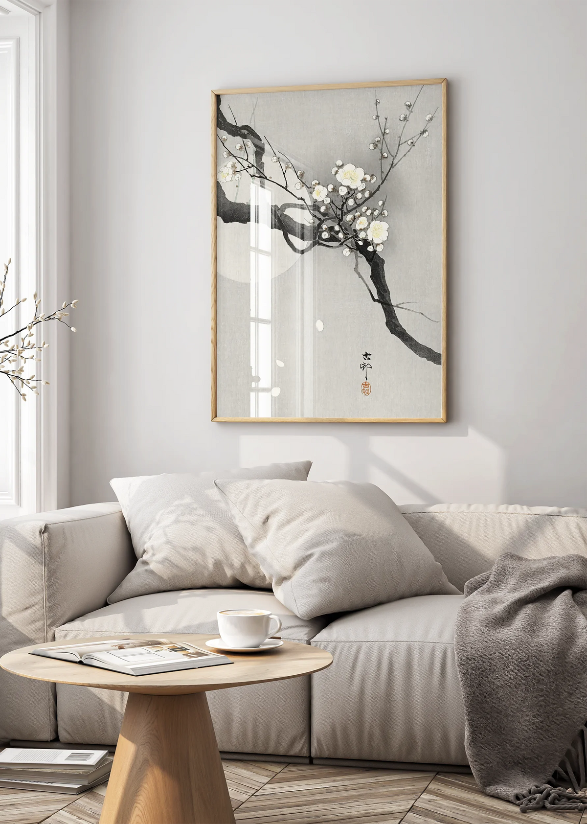 Tsukihana Plum Art Print