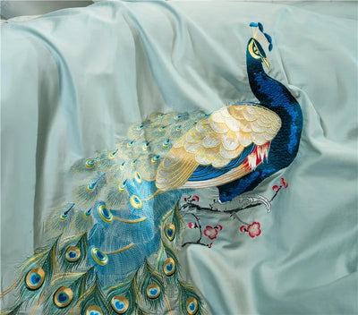 Yuki Peacock Bedding Set