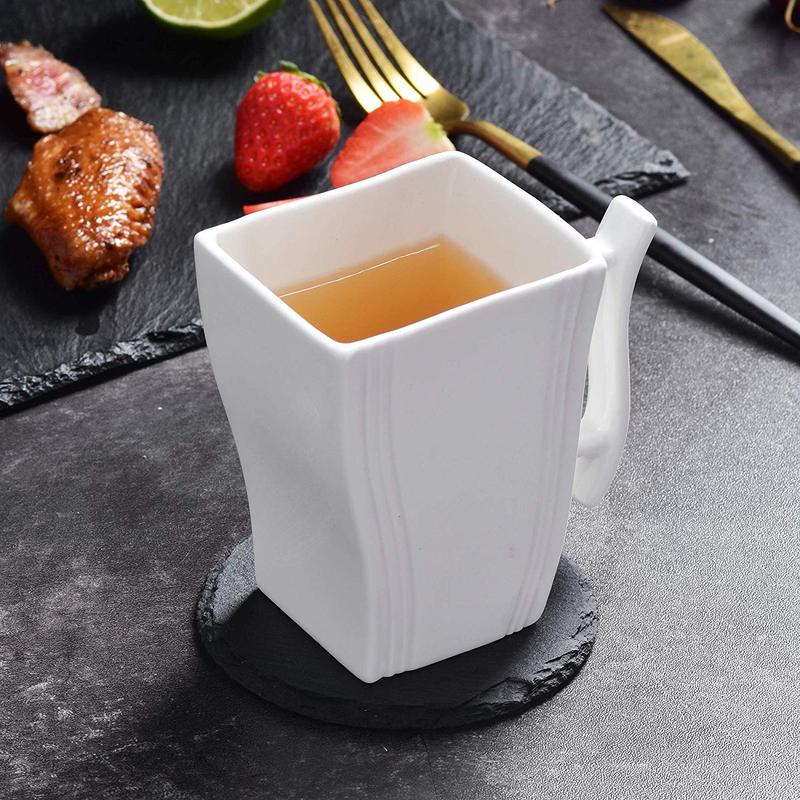 Kuro Natural Slate Round Coasters